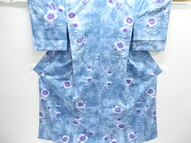 JAPANESE KIMONO / YUKATA / COTTON / FLOWER